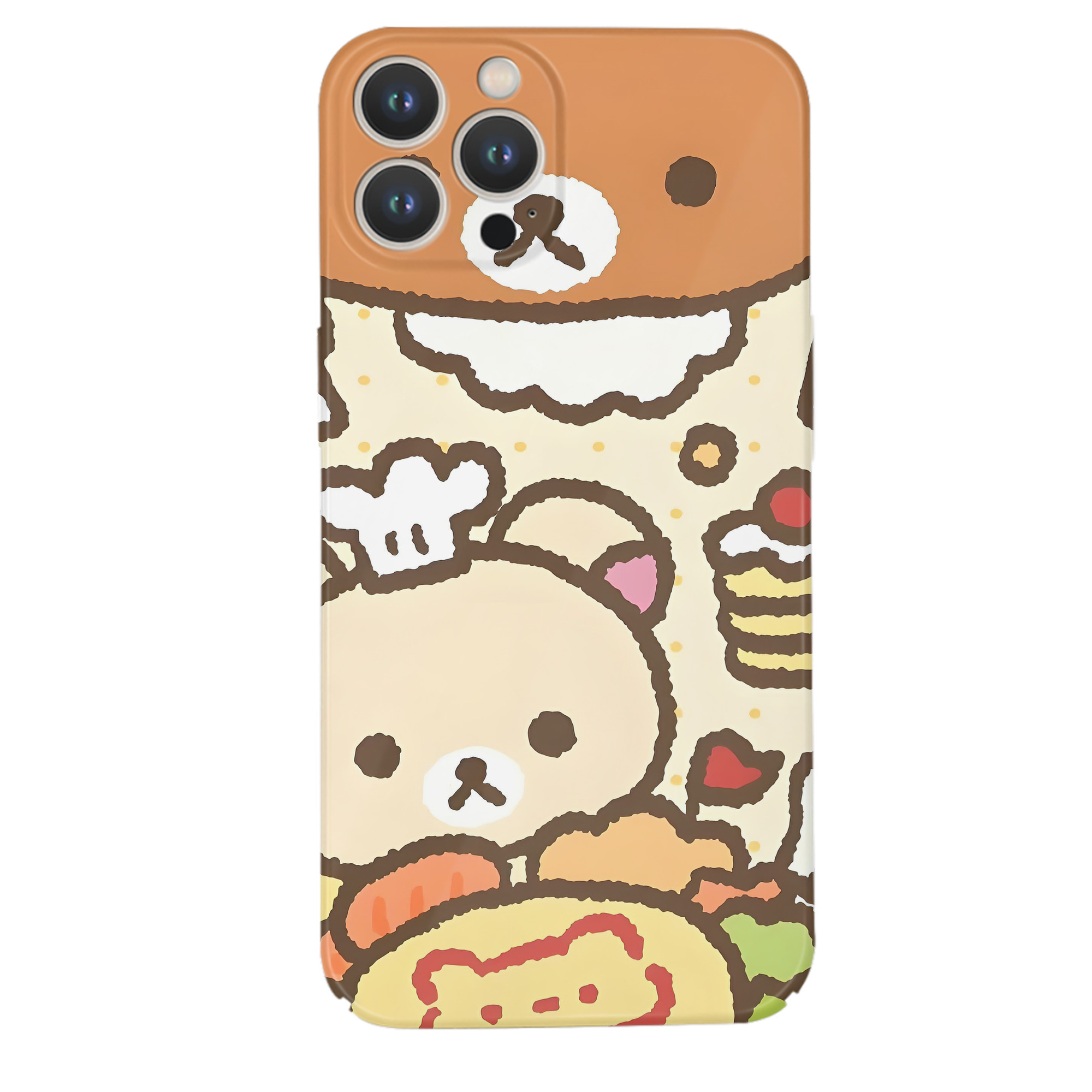 （画像用） リラックマ リラックマ キイロイトリ Rilakkuma Korilakkuma Kiiroitori 【iPhone 14シリーズ対応】ハードケース